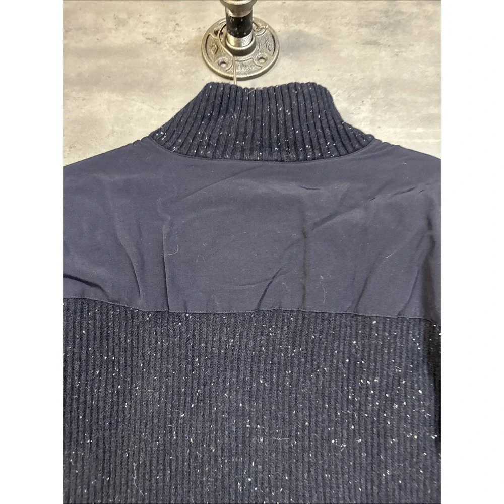 navy blue The North Face Crestview Button Sweater Med